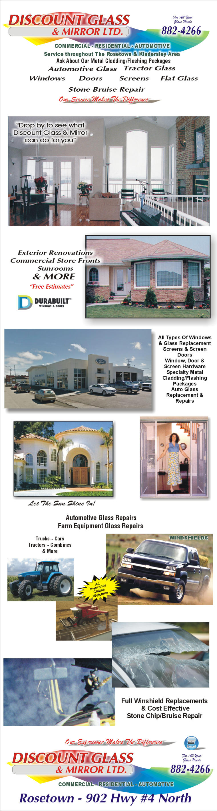 Discount Glass and Mirror, Windows & Doors, Flat Glass and Window